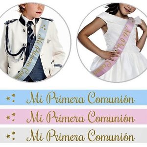 BANDA DE PRIMERA COMUNION SURTIDAS 327923