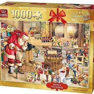 PUZZLE DE 1000 PIEZAS DE PAPA NOEL. 05350 KING