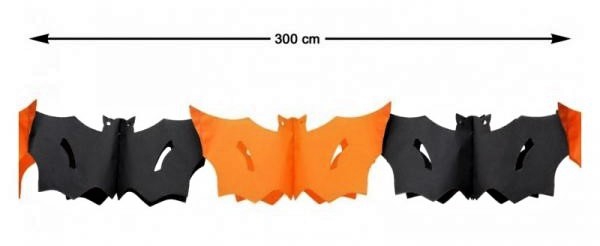 GUIRNALDA DE MURCIELAGO DE 11CM Y 3MTS DE LARGO - Imagen 3