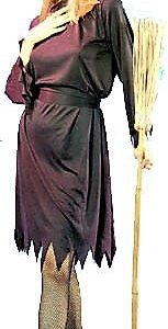 DISFRAZ DE TRAJE DE BRUJA. TALLA T4 ADULTOS.