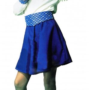 DISFRAZ DE TRAJE DE CANTANTE DE NIÑA. TALLA 10-6.