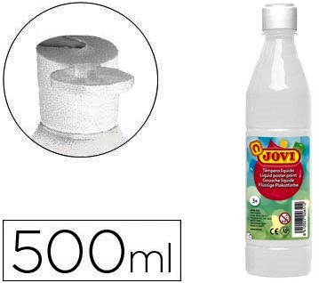 TEMPERA LIQUIDA DE 500CC. COLOR BLANCO. DE JOVI - Imagen 2