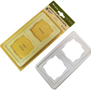 MARCO DE 2 ELEMENTOS ARKTIS O BLANCO. KOPP VISION.