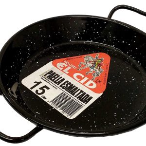 PAELLERA DE PORCELANA ESMALTADA DE 15CM. EL CID