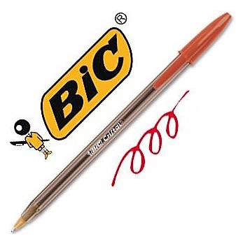 BOLIGRAFO BIC CRISTAL ROJO