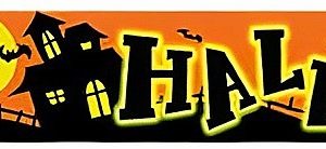 ADORNO DE HALLOWEEN DE 91CM DE PLASTICO. HAPPY HALLOWEEN.