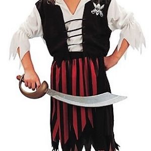 DISFRAZ DE TRAJE DE PIRATA. TALLA 3 DE 11 A 14 AÑOS.