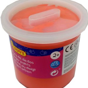 PINTURA DE DEDOS JOVI COLOR BERMELLON. 125CC. 560.