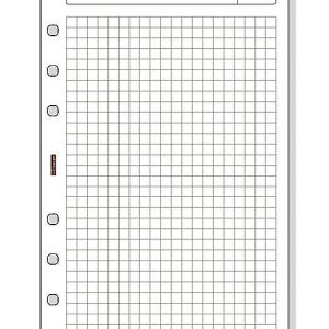 RECAMBIO PARA AGENDA ANILLA PERPETUA DE CUADROS FINOCAM OPEN. MEDIDAS 18,1X11,7CM.