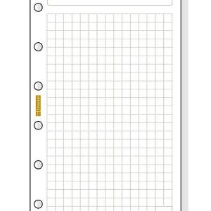 RECAMBIO PARA AGENDA ANILLAS PERPETUA DE CUADROS FINOCAM CLASSIC. MEDIDAS 11.4X7.3CM.