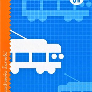 LIBRETA TAMAÑO A5 CUADROVIA 3MM DE 30 HOJAS GRAPADA DE LAMELA