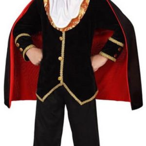 DISFRAZ DE TRAJE DE VAMPIRO TALLA DE 3 A 4 AÑOS