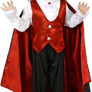 DISFRAZ DE TRAJE DE VAMPIRO TALLA DE 5 A 6 AÑOS