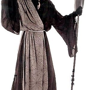 DISFRAZ DE TRAJE DE BLACKROBE TALLA 3 DE 11 A 14 AÑOS.