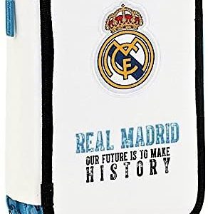 PLUMIER DE 3 CREMALLERA DEL REAL MADRID. 411754057 SAFTA.