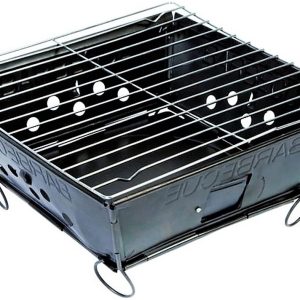 BARBACOA DE CARBON, LIGERA Y PLEGABLE, BAJA
