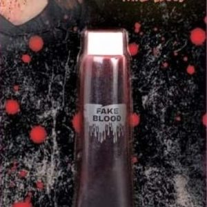 BOTE DE SANGRE ROJA EN TUBO PARA ASUSTAR EN HALLOWEEN. CANTIDAD 30ML. 31698 ATOSA