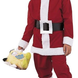 DISFRAZ DE TRAJE DE PAPA NOEL. TALLA 3 DE 5 A 7 AÑOS. 13003 LIMIT.