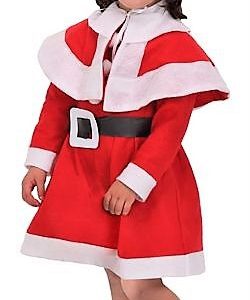 DISFRAZ DE TRAJE DE MAMA NOEL. TALLA DE 10 A 12 AÑOS. 10568 ATOSA.