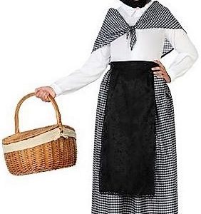 DISFRAZ DE TRAJE DE CASTAÑERA VIEJA. TALLA DE 7 A 9 AÑOS. 12580 ATOSA.