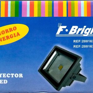 PROYECTOR LED 220V20W LUZ CALIDAD 2700K. CON TRANSFORMADOR 20W 60LM/W. 1LED.