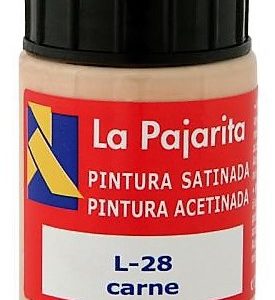 PINTURA BASE DE LATEX COLOR CARNE. BOTE DE 35ML LA PAJARITA.