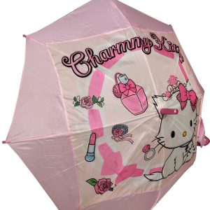 PARAGUAS DE CHARMMY DE HELLO KITTY. DE 70CM.