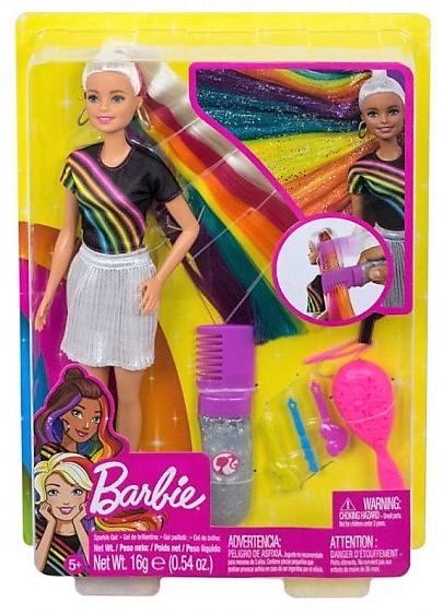 BARBIE PELO ARCOIRIS. FXN96 MATTEL - Imagen 2