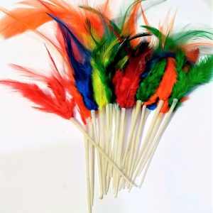 PLUMAS SUELTAS EN COLORES SURTIDO DE 20 cm. COLORES SURTIDOS