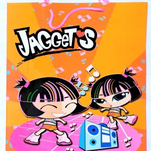 BOLSA PARA REGALO DE PLASTICO CON 2 ASAS. MEDIDAS 38X32CM. SURTIDAS.