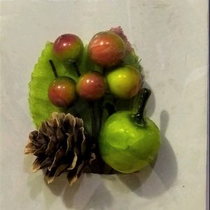 RAMILLETE DE FLORES DE TELA PARA DECORACION.