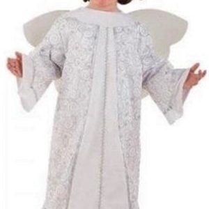 DISFRAZ DE TRAJE DE ANGEL. TALLA 4 DE 7 A 9 AÑOS.