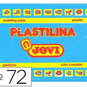 PLASTILINA DEL Nº 72 COLOR AZUL CLARO TAMAÑO GRANDE 72/12.