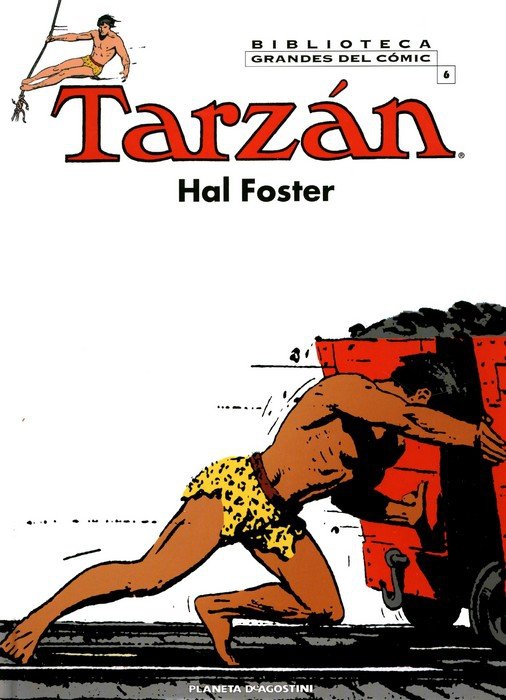 BIBLIOTECA GRANDES DEL COMIC. TARZAN Nº 2,3,4,5,6. PLANETA. - Imagen 7