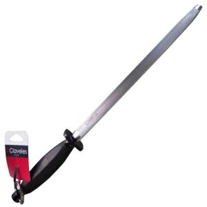 CHAIRA OVALADA IMANTADA DE 30 cm. CON MANGO DE POLIPROPILENO. DE 3 CLAVELES.