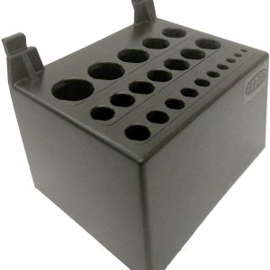 PORTA BROCAS DE 22 UNIDADES DE PLASTICO PARA PANEL. RAACO CLIP 12.