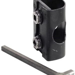 ABRAZADERA PARA GUADAÑA DE 2 TORNILLOS CON LLAVE PARA APRETAR. PRECIO POR UNIDAD.