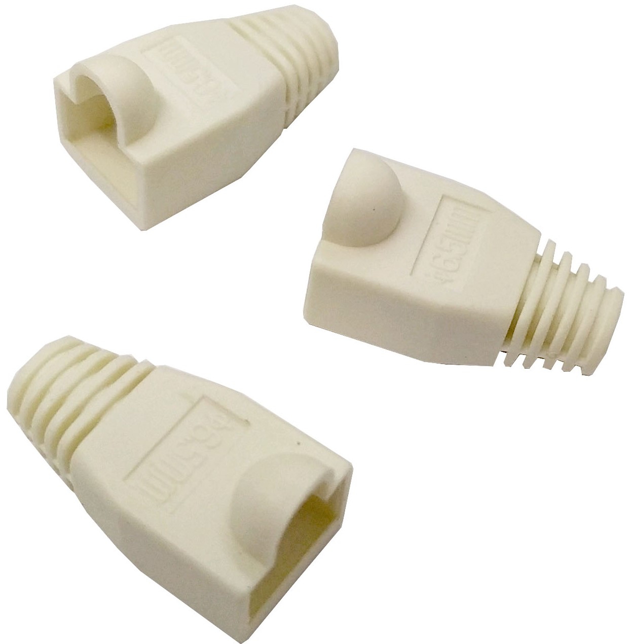 FUNDA PARA TERMINAL DE CABLE UTP-STP COLOR BLANCO