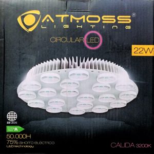 CIRCULAR TRANFORMADOR 220V22W LED 22 LUZ CALIDAD.