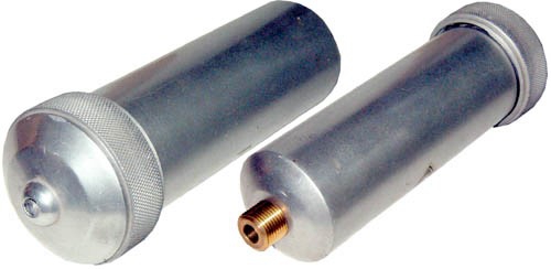 BOMBONA FILTRO ESTERILIZADOR ARGION. PRODUCTO VINTAGE. 668 METALICO. - Imagen 3