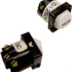 PULSADOR PARA CANALETA CUBRECABLES TIPO P-10. MICRO. QUINTELA 43182.