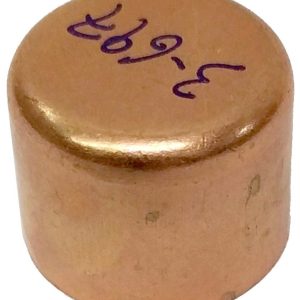 TAPON DE COBRE HEMBRA DE 22MM.