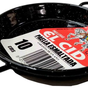 PAELLERA DE PORCELANA ESMALTADA DE 10CM. EL CID.