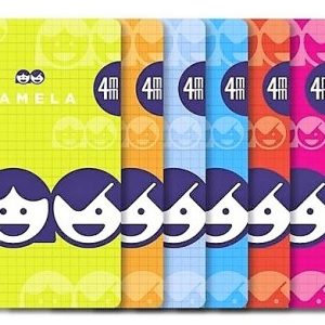 CUADERNO ESPIRAL 4º A5. DE 40 HOJAS DE 70G. CUADROVIA DE 4MM. CUBIERTA BASICA DE CARTON PLASTIFICADO LAMELA EN COLORES SURTIDOS. PRECIO POR UNIDAD.