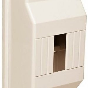 CAJA DE SUPERFICIE PARA DISTRIBUCION DE HASTA 4 ELEMENTOS 82X17X61MM.