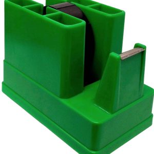 PORTAROLLOS PARA CINTAS ADHESIVAS GRANDES Y PEQUEÑAS CON PORTALAPICES PARA SOBREMESA. PRECIO POR UNIDAD.