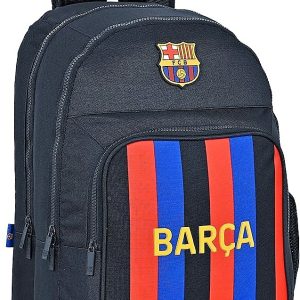 MOCHILA DOBLE ADAPTADA PARA CARRO DEL F.C. BARCELONA 1º EQUIPO 22/23. PRECIO POR UNIDAD.