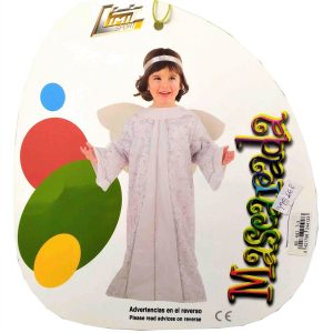 DISFRAZ DE TRAJE DE ANGEL TALLA 3. MASCARADA 44103