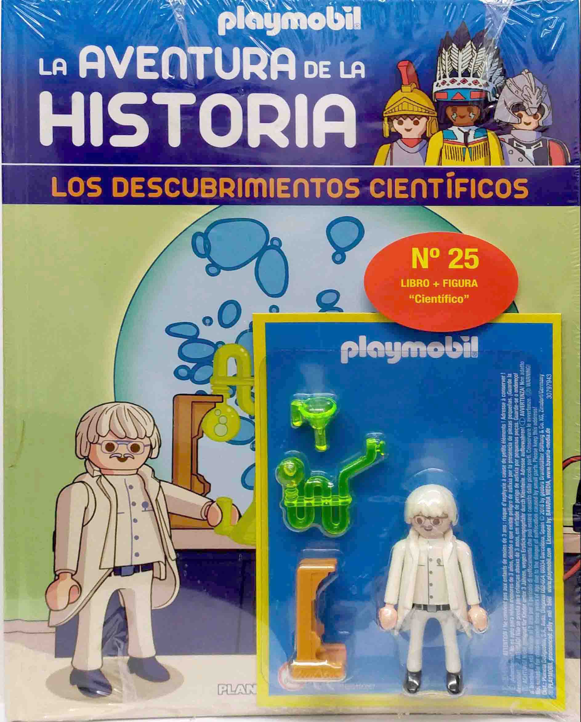 LA AVENTURA DE LA HISTORIA COLECCION DE PLAYMOBIL.