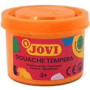 TEMPERA EN TARRO COLOR NARANJA DE 35ML 06 JOVI